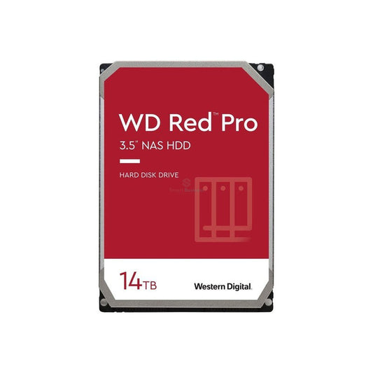 DISCO DURO WESTERN DIGITAL RED PRO NAS, WD142KFGX 14TB SATA 6GB/S 7200RPM 3.5" 512MB CACHE - WD142KFGX