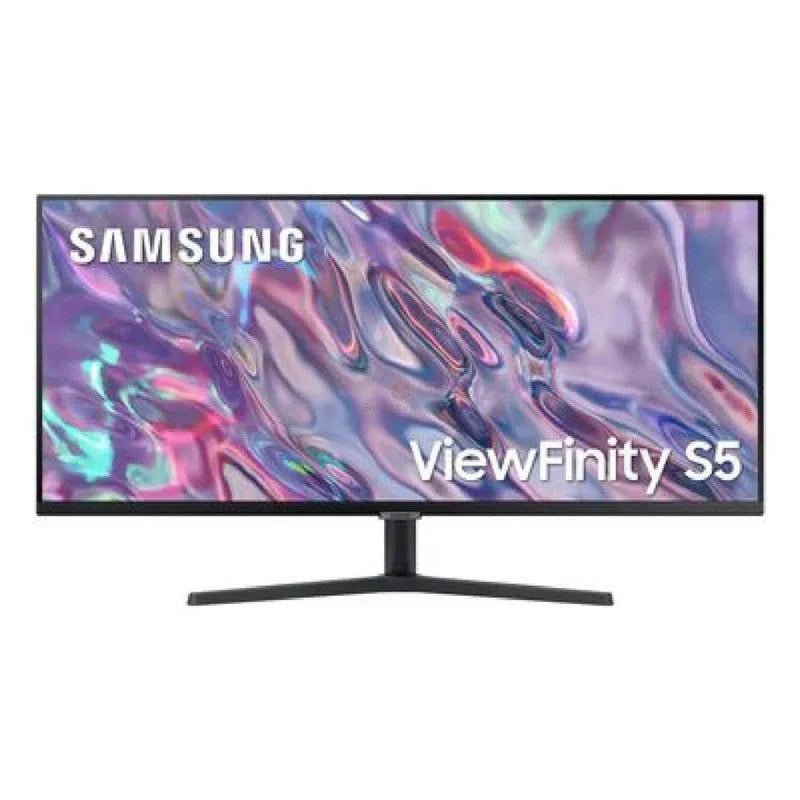 MONITOR SAMSUNG VIEWFINITY S5 34C500, 34" LCD VA, ULTRA-WQHD (3440X1440), HDMIX2/DP/HP-IN - SMART BUSINESS