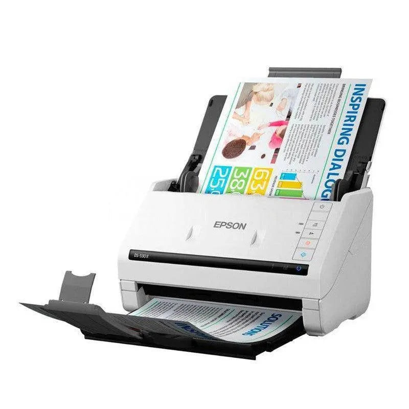 Scanner Epson Ds-530 Ii, 1200 X 1200Dpi, Escáner Color, Escaneado Dúplex, Usb, Blanco - SMART BUSINESS
