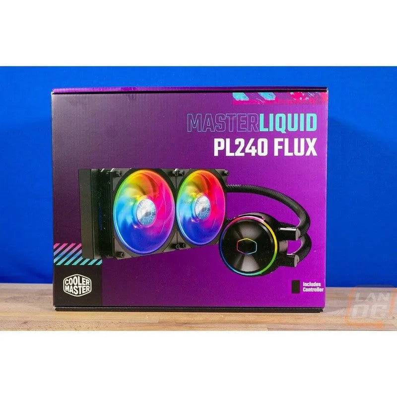 Sistema De Enfriamiento Liquido Cooler Master Masterliquid Pl240 Flux Black, Argb (Mly-D24M-A23Pz-R1) - SMART BUSINESS