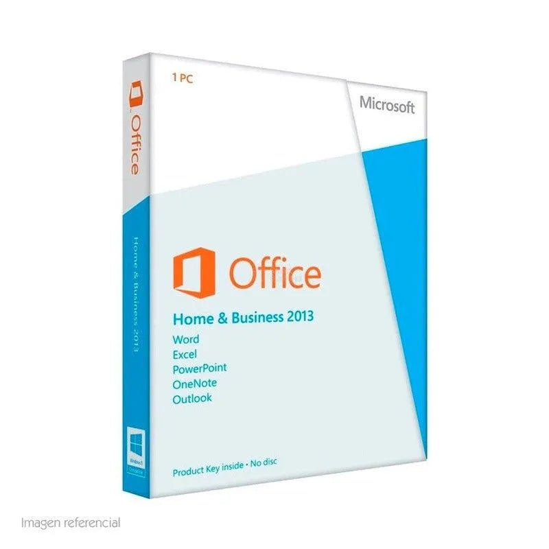 Software Microsoft Office Home And Business 2013, Español, Dvd. - SMART BUSINESS