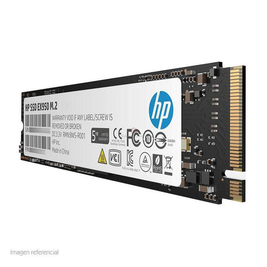 UNIDAD EN ESTADO SOLIDO HP EX950, 1TB, M.2, 2280, PCIE GEN 3.0 X4, NVME 1.3. - 5MS23AA#ABC