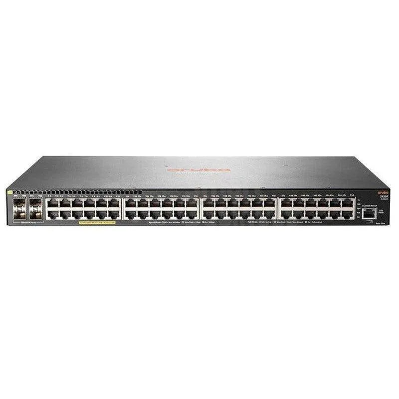 SWITCH ARUBA GIGABIT ETHERNET 2930F 48G POE+ 4SFP, 48 PUERTOS POE+ 10/100/1000MBPS + 4 PUERTOS SFP, 104 GBIT/S, 32.768 ENTRADAS - ADMINISTRABLE - SMART BUSINESS