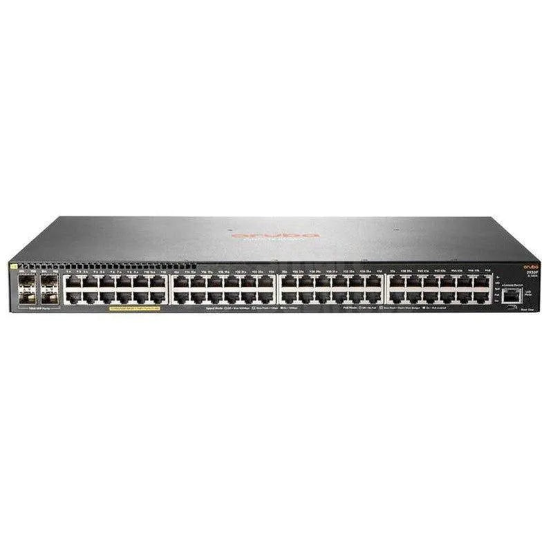 SWITCH ARUBA GIGABIT ETHERNET 2930F 48G POE+ 4SFP, 48 PUERTOS POE+ 10/100/1000MBPS + 4 PUERTOS SFP, 104 GBIT/S, 32.768 ENTRADAS - ADMINISTRABLE - SMART BUSINESS