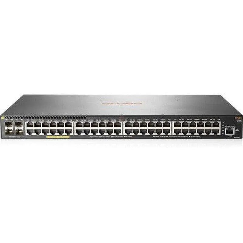 SWITCH ARUBA GIGABIT ETHERNET 2930F 48G POE+ 4SFP+, 48 PUERTOS POE+ 10/100/1000MBPS + 4 PUERTOS SFP+, 176 GBIT/S, 32.768 ENTRADAS - ADMINISTRABLE - SMART BUSINESS