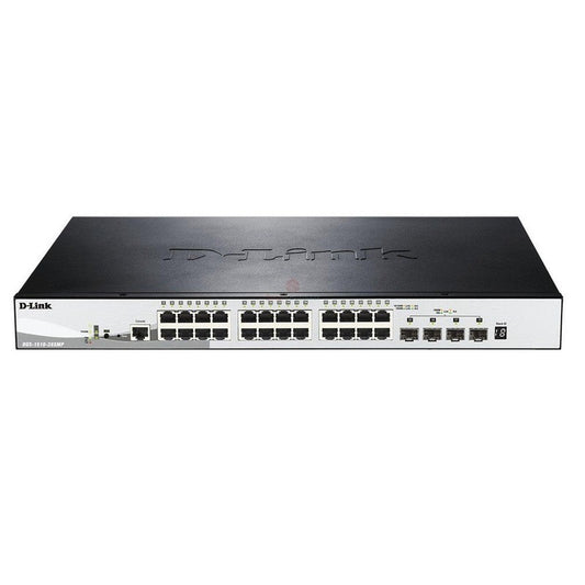Switch administrable D-Link DGS-1510-28XMP, 24 GbE POE, 4* 10G-SFP+ DGS-1510-28XMP