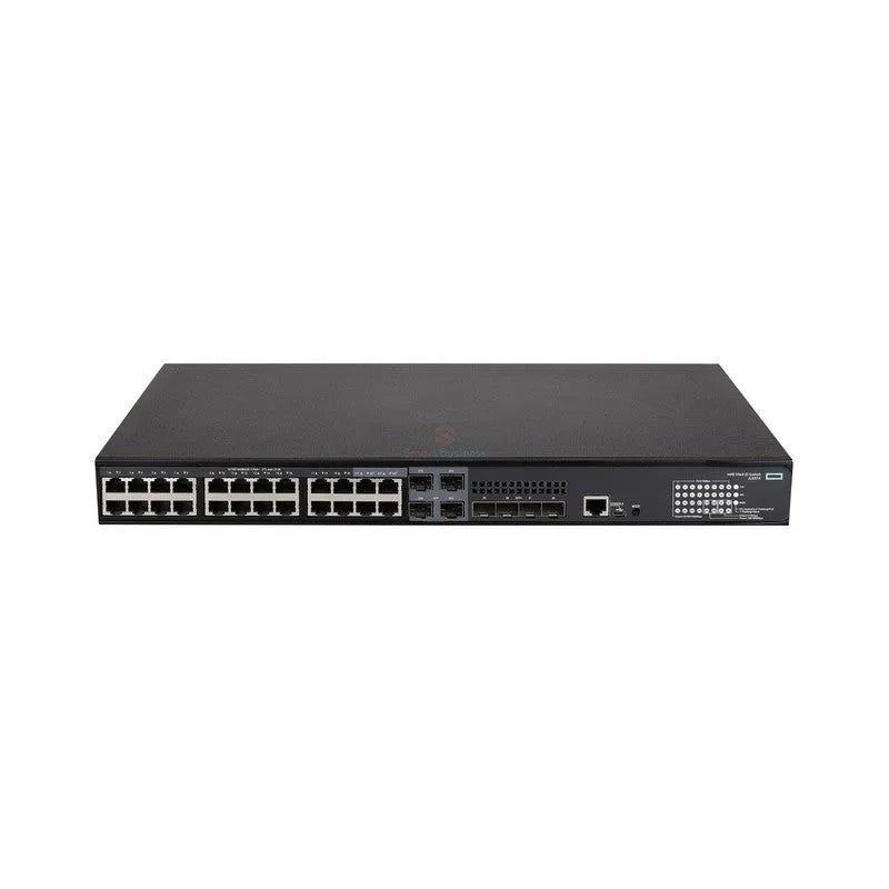 Switch Hpe Gigabit Ethernet Flexnetwork 5140, 24 Puertos Poe+ 10/100/1000Mbps + 4 Puertos Sfp+, 128 Gbit/S, 16.384 Entradas - Administrable - SMART BUSINESS