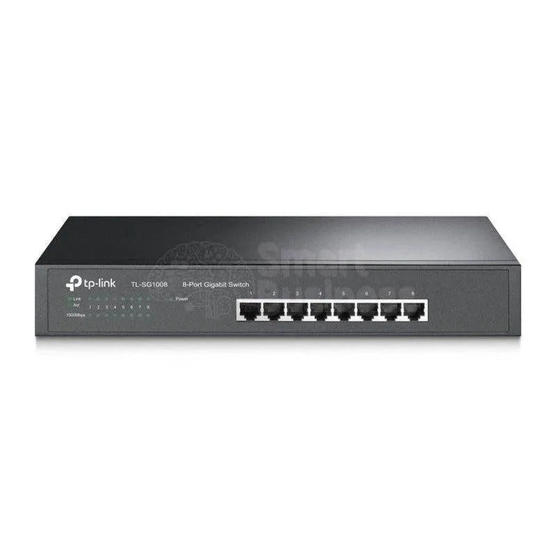 SWITCH TP-LINK TL-SG1008, 8 PUERTOS RJ-45 GBE (10/100/1000MBPS). - SMART BUSINESS