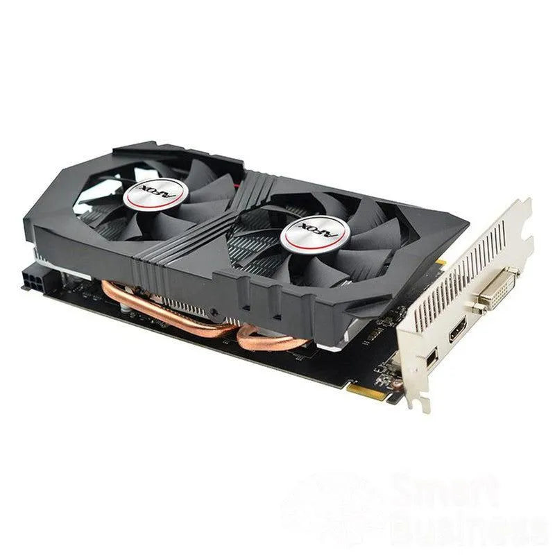Tarjeta Gráfica Afox Radeon R9 370 4GB GDDR5, PCIe 3.0, Doble Ventilador, DP, HDMI, DL-DVI-D - SMART BUSINESS