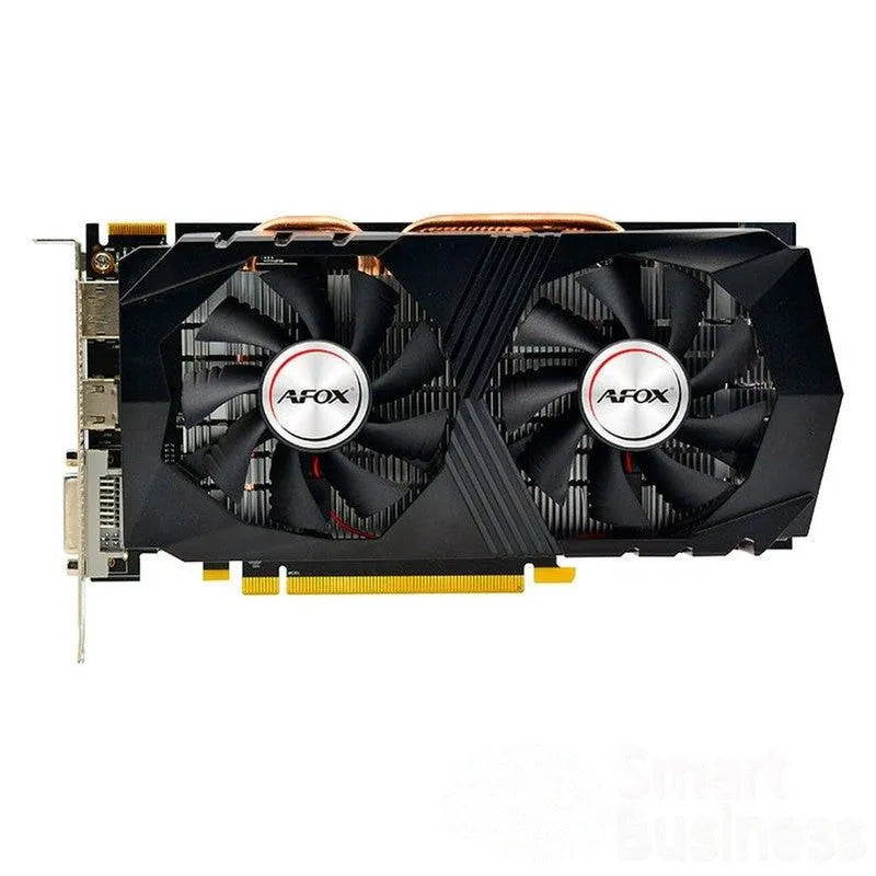 Tarjeta Gráfica Afox Radeon R9 370 4GB GDDR5, PCIe 3.0, Doble Ventilador, DP, HDMI, DL-DVI-D - SMART BUSINESS