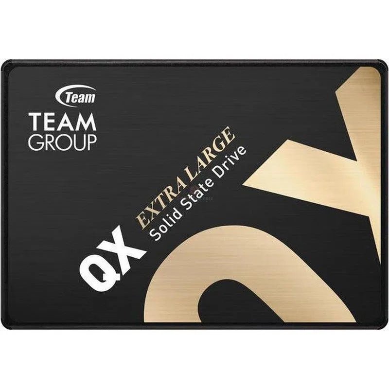 Unidad De Estado Solido Teamgroup Qx, 1Tb, Qlc 3D, Sata 6.0 Gb/S, 2.5", Slc, Dc +5V - SMART BUSINESS