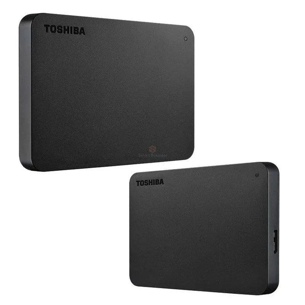 Disco Duro Externo Toshiba 1Tb Canvio Basics (Hdtb510Xk3Aa) Unidad De Almacenamiento Portable | Usb 3.2 & 2.0 | Negro Mate - SMART BUSINESS