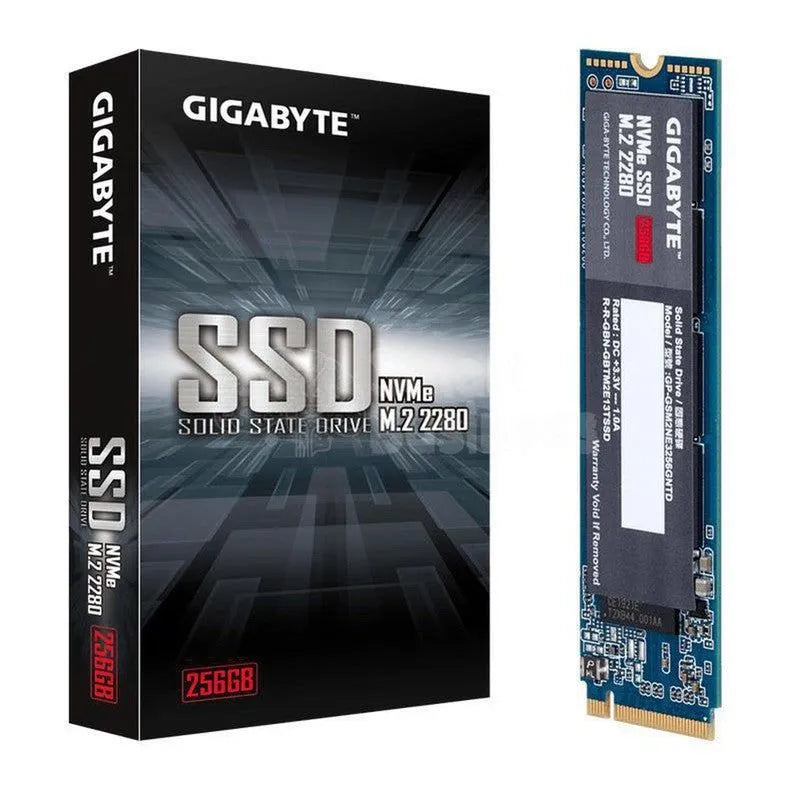 Unidad En Estado Solido Gigabyte Gp-Gsm2Ne3256Gntd, 256Gb, M.2, 2280, Nvme Pcie Gen 3.0 X4 - SMART BUSINESS