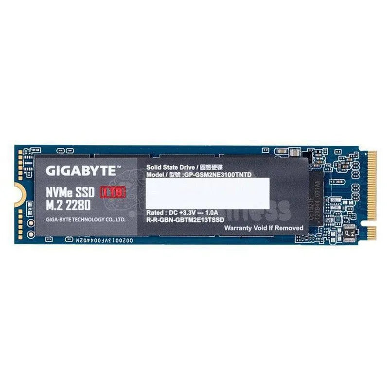 Unidad En Estado Solido Gigabyte Gp-Gsm2Ne3256Gntd, 256Gb, M.2, 2280, Nvme Pcie Gen 3.0 X4 - SMART BUSINESS
