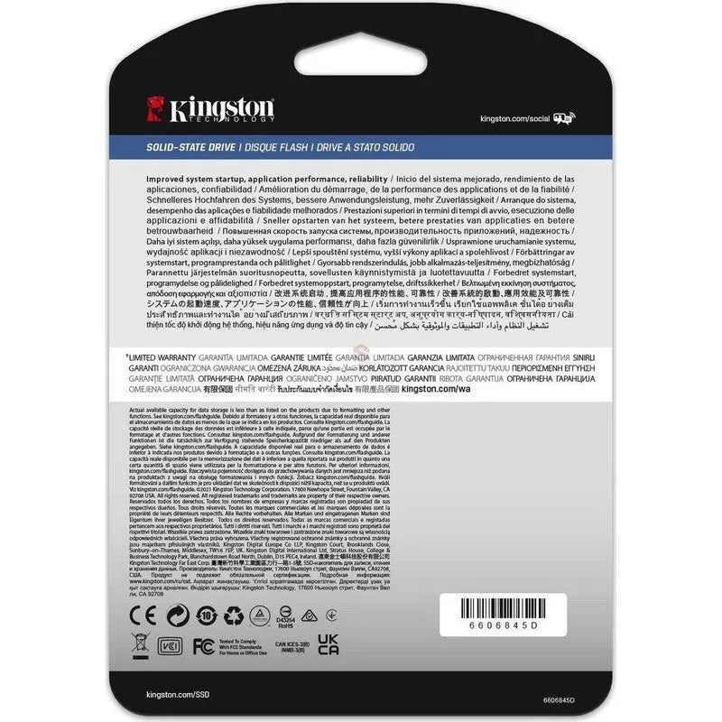 Unidad En Estado Solido Kingston Dc600M 960Gb, Sata Rev. 3.0 (6Gb/Seg), 2.5" - SMART BUSINESS