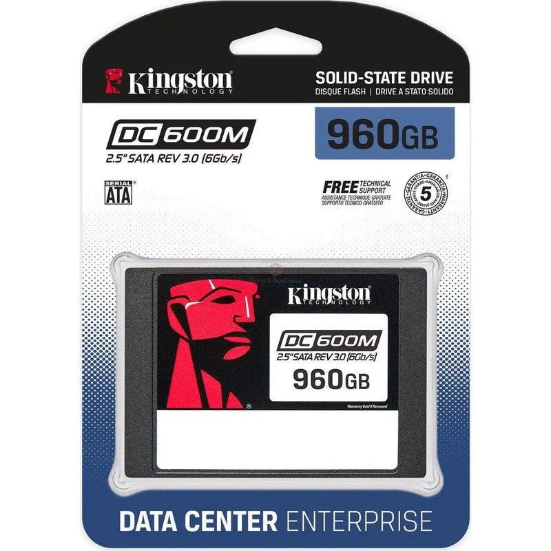 Unidad En Estado Solido Kingston Dc600M 960Gb, Sata Rev. 3.0 (6Gb/Seg), 2.5" - SMART BUSINESS