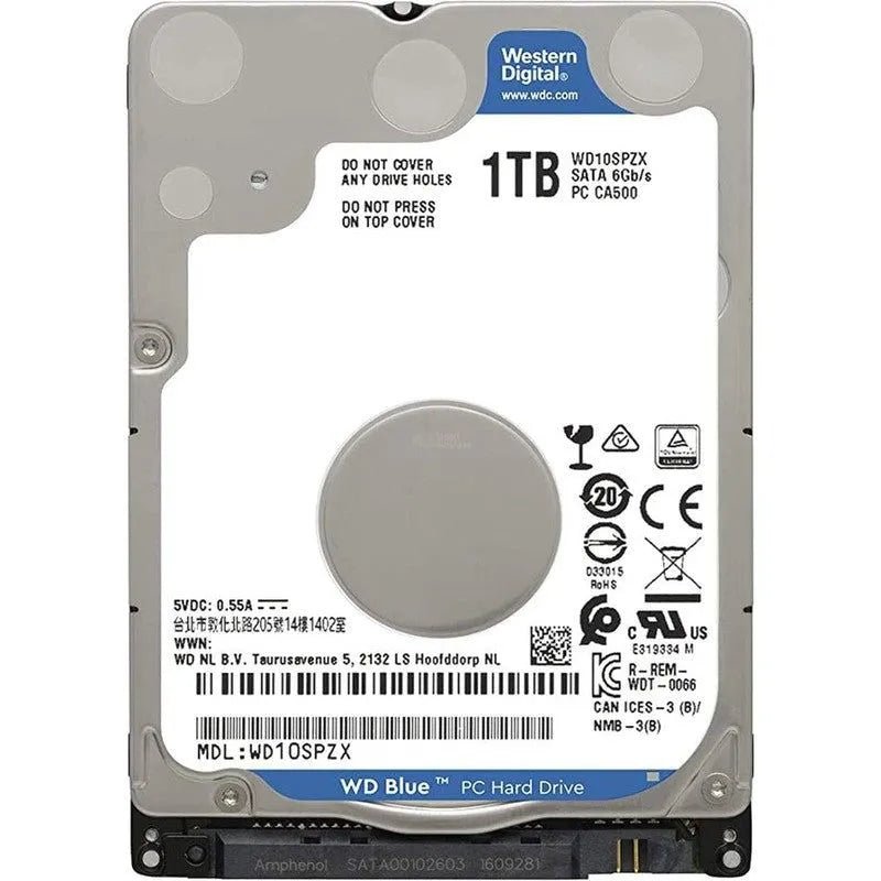 Disco Duro Western Digital Blue Wd10Spzx, 1Tb, Sata 6.0 Gb/S, 5400 Rpm, 2.5". - SMART BUSINESS