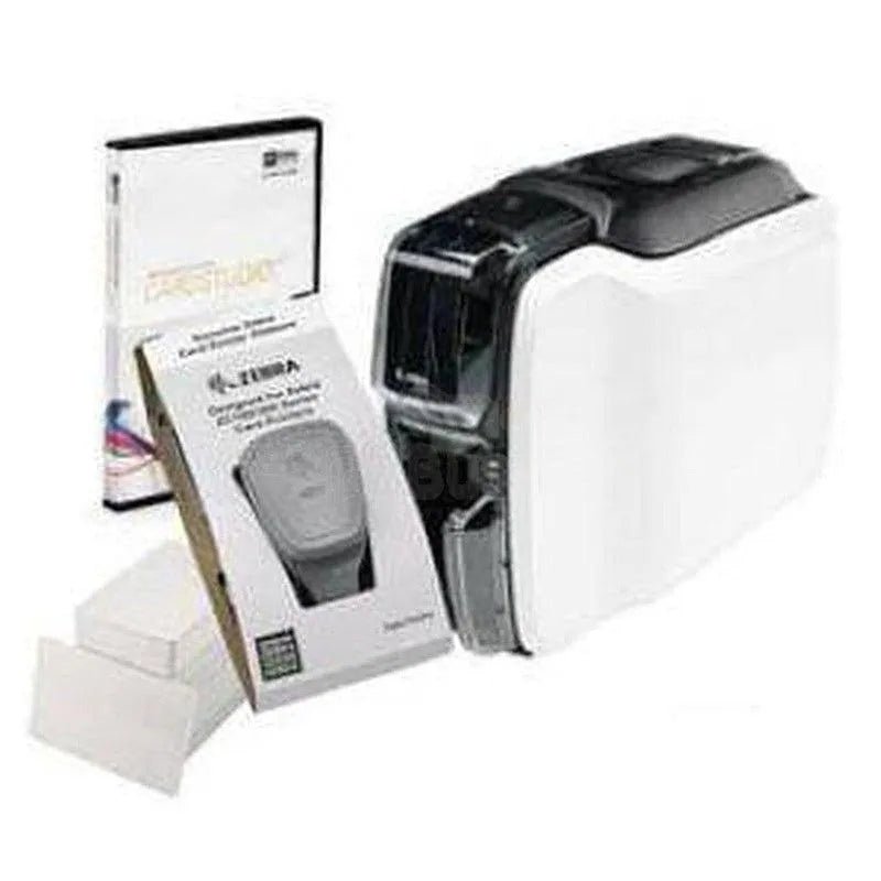 Zebra Impresora De Tarjetas Zc100, Impresión A Una Sola Cara, Conexión Usb, Windows Driver Inlcuye: Cardstudio 2.0 (Standard), 200 Tarjetas Pv... - SMART BUSINESS